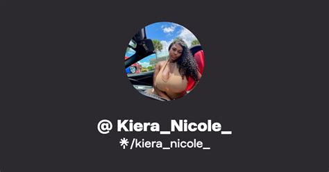 kiera nicole onlyfans|Nicole Drinkwater